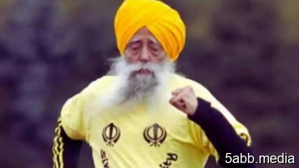 ਅੰਤਰਰਾਸ਼ਟਰੀ ਬਜ਼ੁਰਗ ਦੌੜਾਕ ਸ ਫੌਜਾ ਸਿੰਘ - ਟਰਬਨਡ ਟੋਰਨੇਡੋ